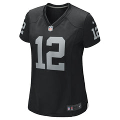 Ken Stabler Las Vegas Raiders Women's Game Retired Player Jersey - Black