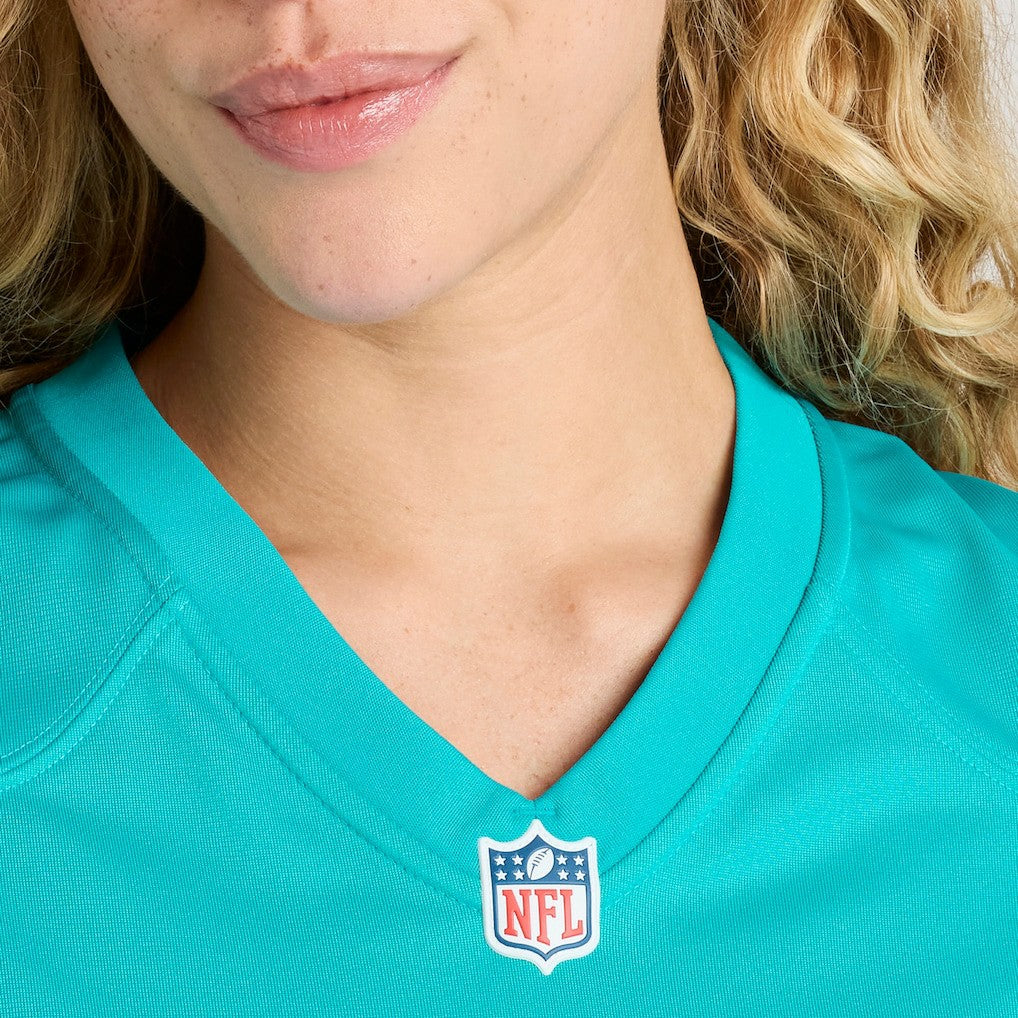 Jason Taylor Miami Dolphins Women's Game Retired Player Jersey - Aqua