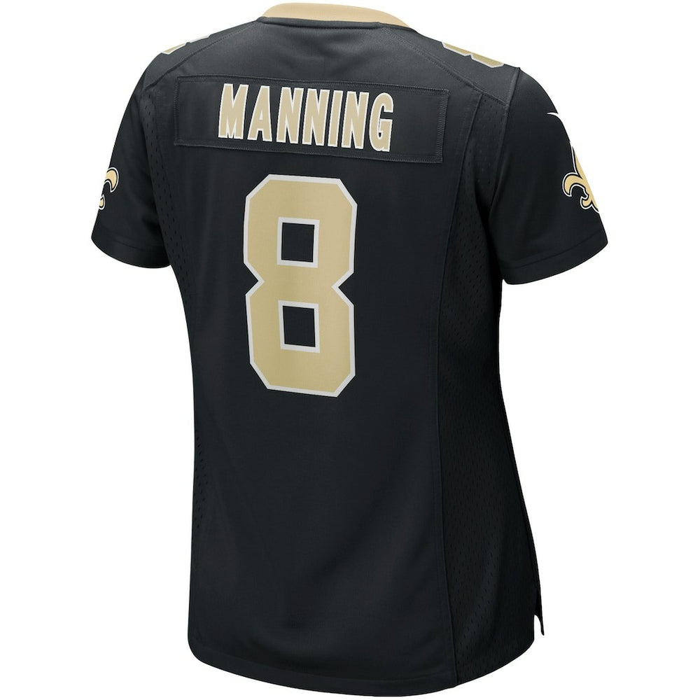 Archie Manning New Orleans Saints Women's Game Retired Player Jersey - Black