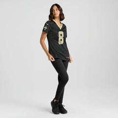 Archie Manning New Orleans Saints Women's Game Retired Player Jersey - Black