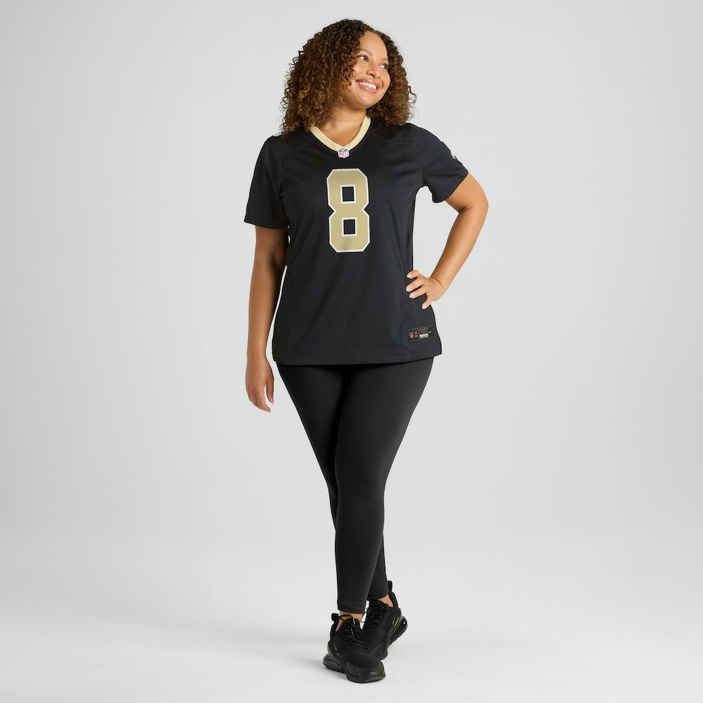 Archie Manning New Orleans Saints Women's Game Retired Player Jersey - Black