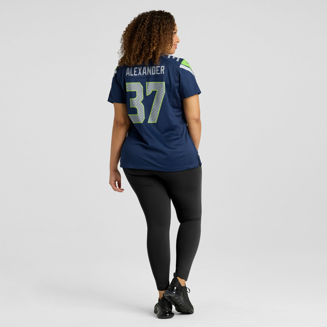 Shaun Alexander Seattle Seahawks Women's Game Retired Player Jersey - College Navy