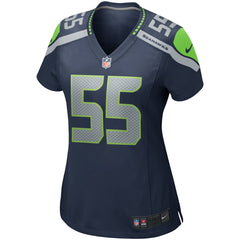 Brian Bosworth Seattle Seahawks Women's Game Retired Player Jersey - College Navy