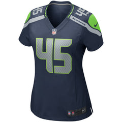 Kenny Easley Seattle Seahawks Women's Game Retired Player Jersey - College Navy