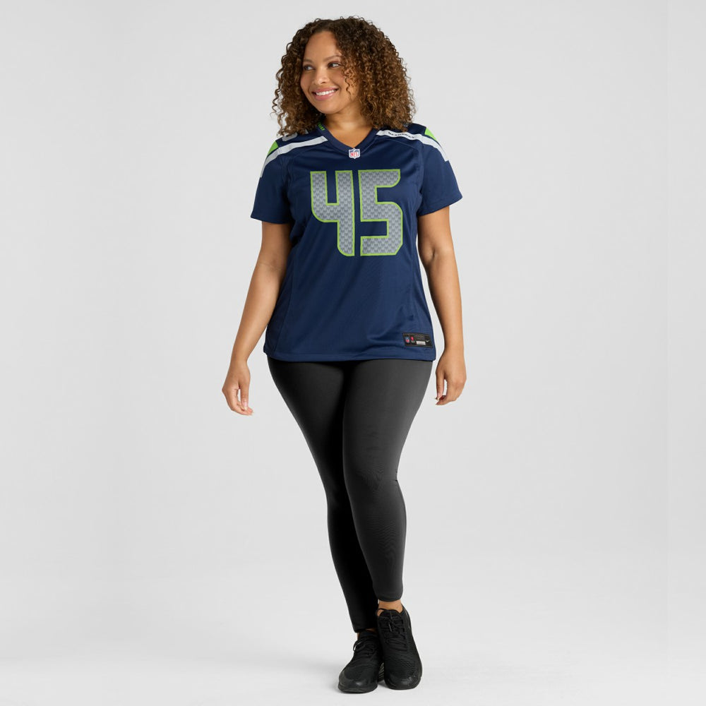 Kenny Easley Seattle Seahawks Women's Game Retired Player Jersey - College Navy