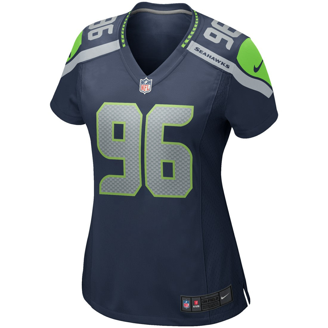 Cortez Kennedy Seattle Seahawks Women's Game Retired Player Jersey - College Navy