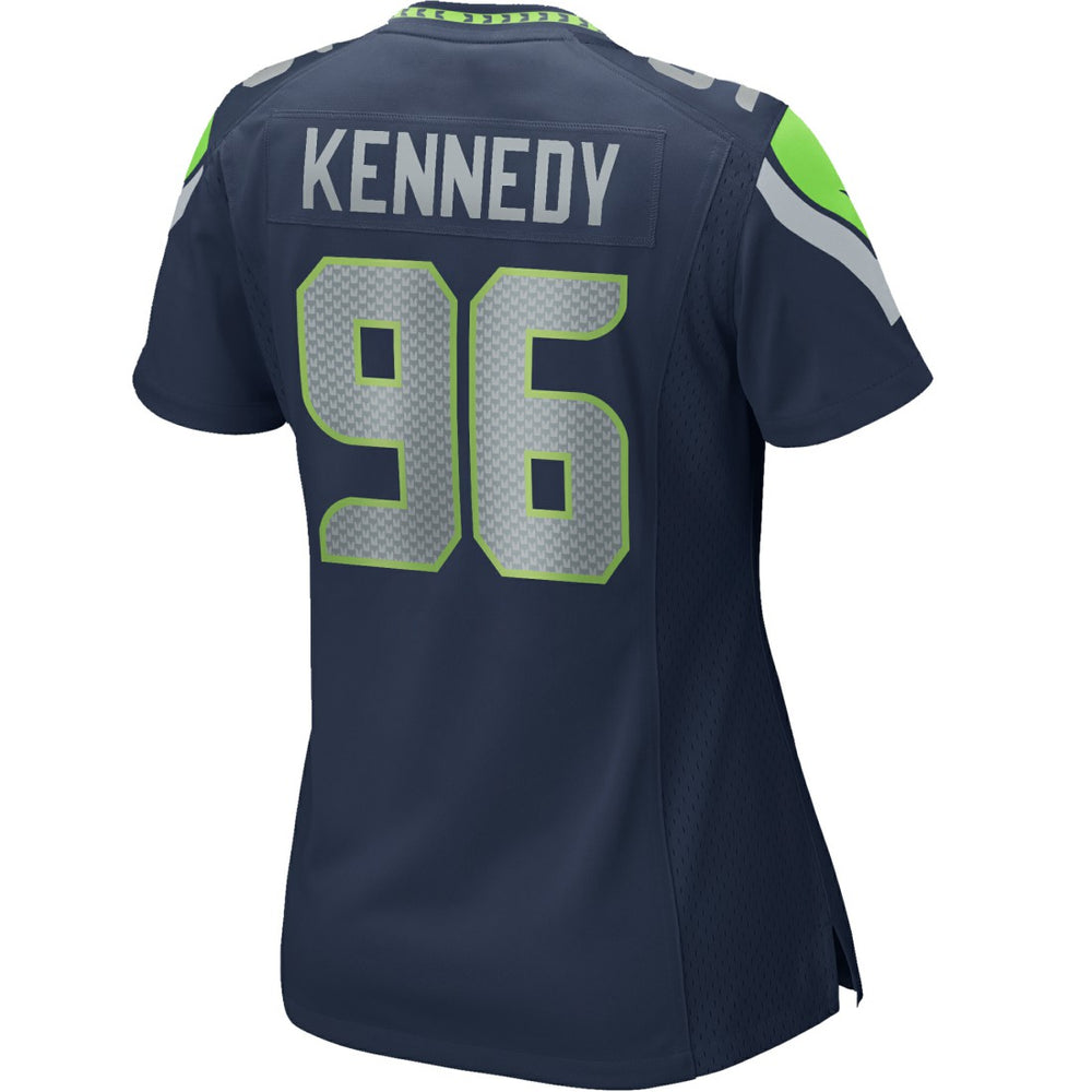 Cortez Kennedy Seattle Seahawks Women's Game Retired Player Jersey - College Navy