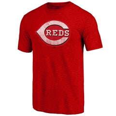 Cincinnati Reds Father's Day Greatest Dad Tri-Blend T-Shirt Red