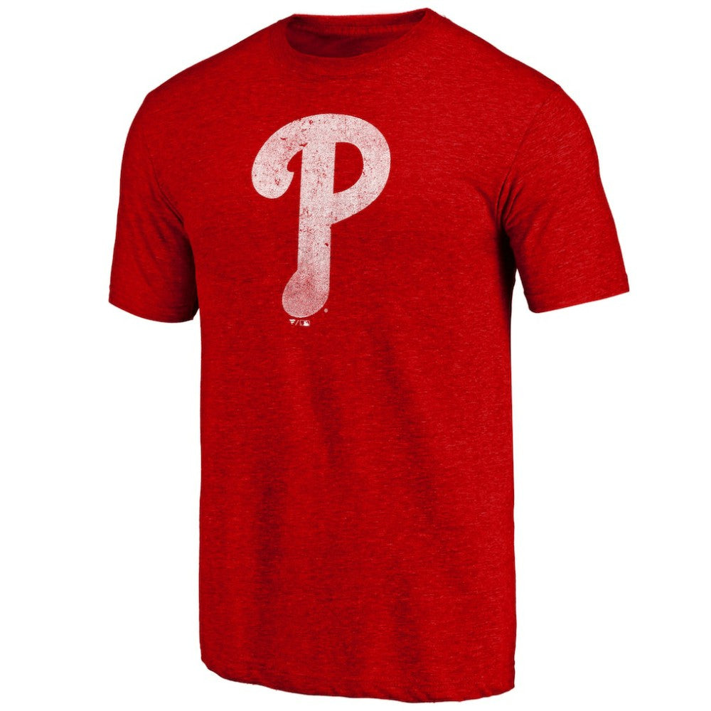 Philadelphia Phillies Father's Day Greatest Dad Tri-Blend T-Shirt Red