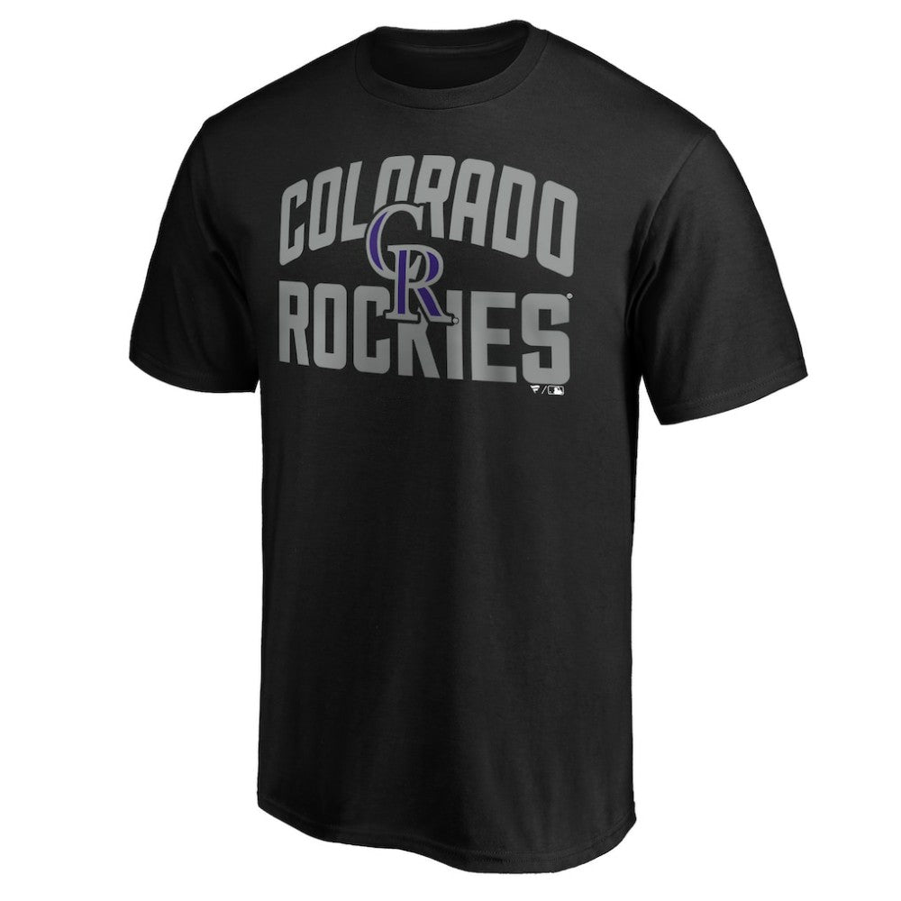 Colorado Rockies Father's Day #1 Dad T-Shirt Black