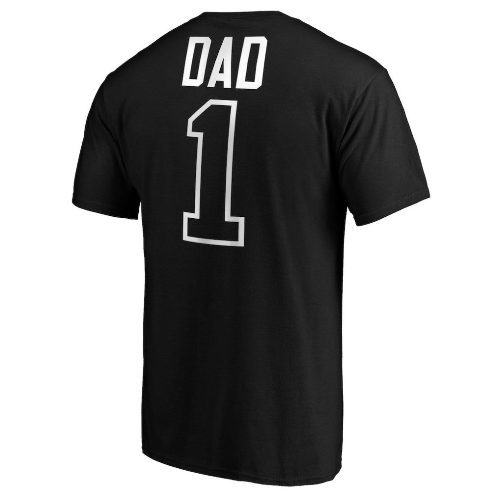 Pittsburgh Pirates Father's Day #1 Dad T-Shirt Black