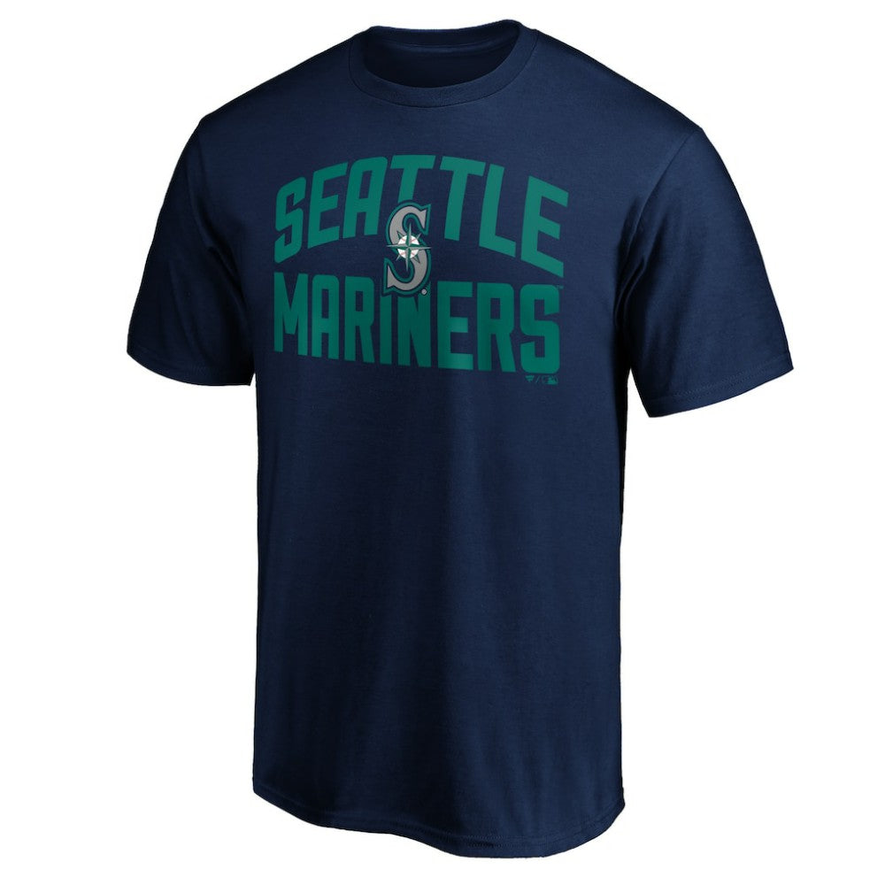 Seattle Mariners Father's Day #1 Dad T-Shirt Navy