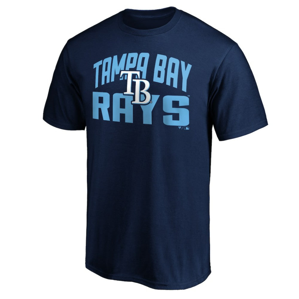 Tampa Bay Rays Father's Day #1 Dad T-Shirt Navy