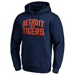 Detroit Tigers Father's Day #1 Dad Pullover Hoodie Navy