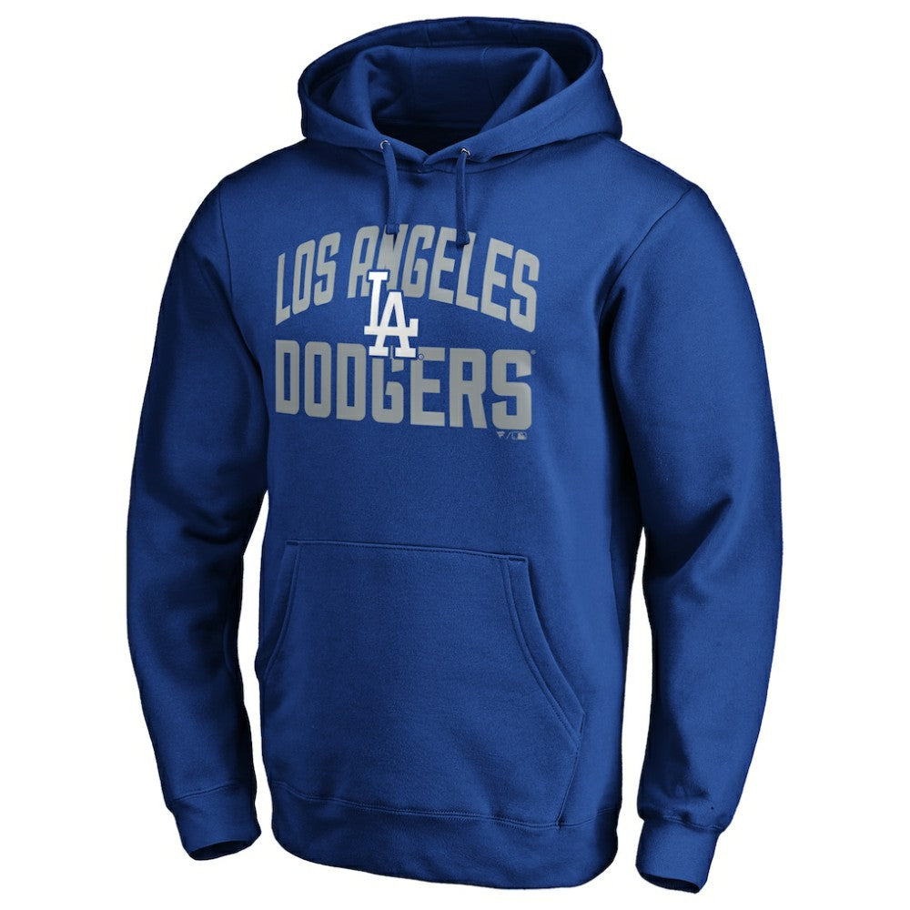 Los Angeles Dodgers Father's Day #1 Dad Pullover Hoodie Royal