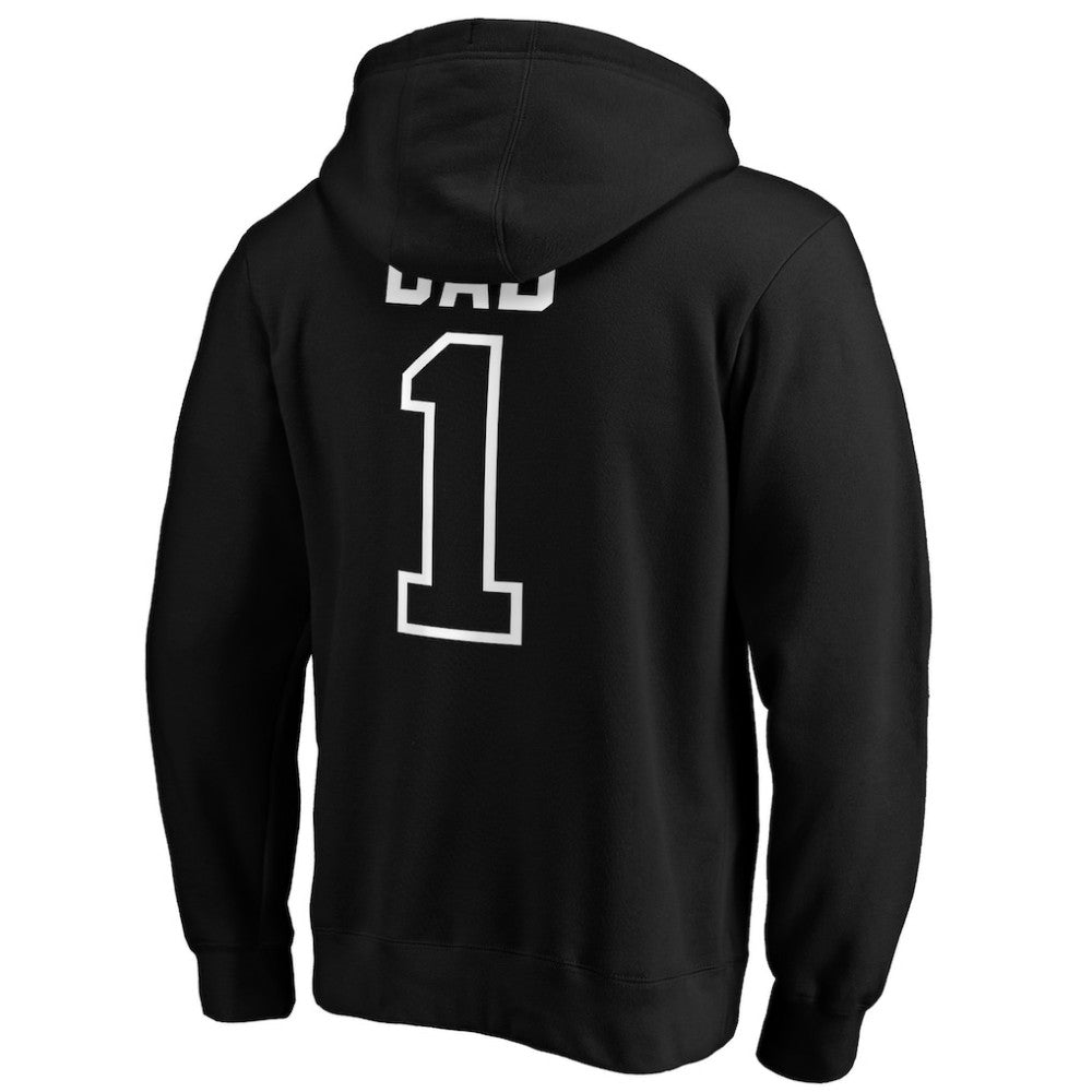 Pittsburgh Pirates Father's Day #1 Dad Pullover Hoodie Black