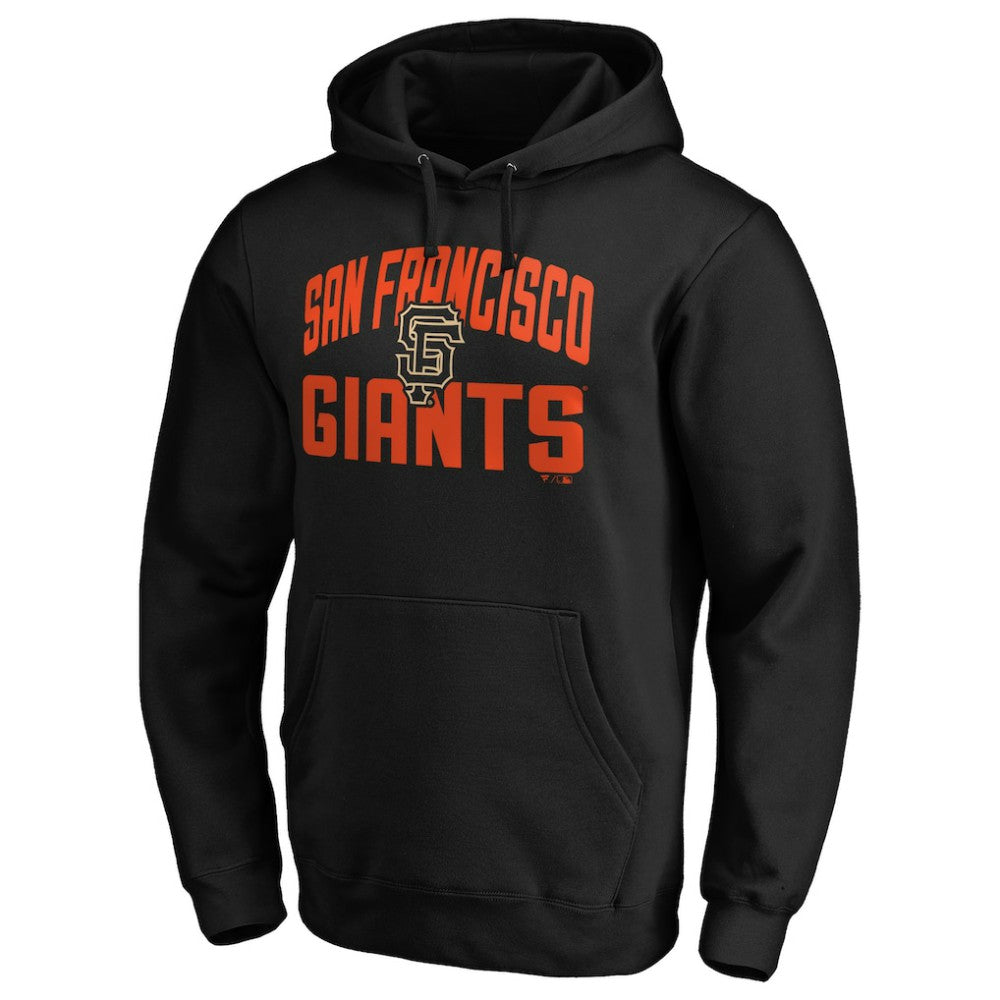 San Francisco Giants Father's Day #1 Dad Pullover Hoodie Black