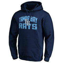 Tampa Bay Rays Father's Day #1 Dad Pullover Hoodie Navy