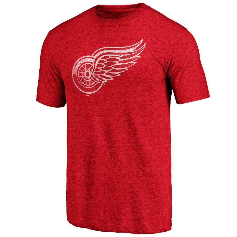 Detroit Red Wings Greatest Dad Tri-Blend T-Shirt Red