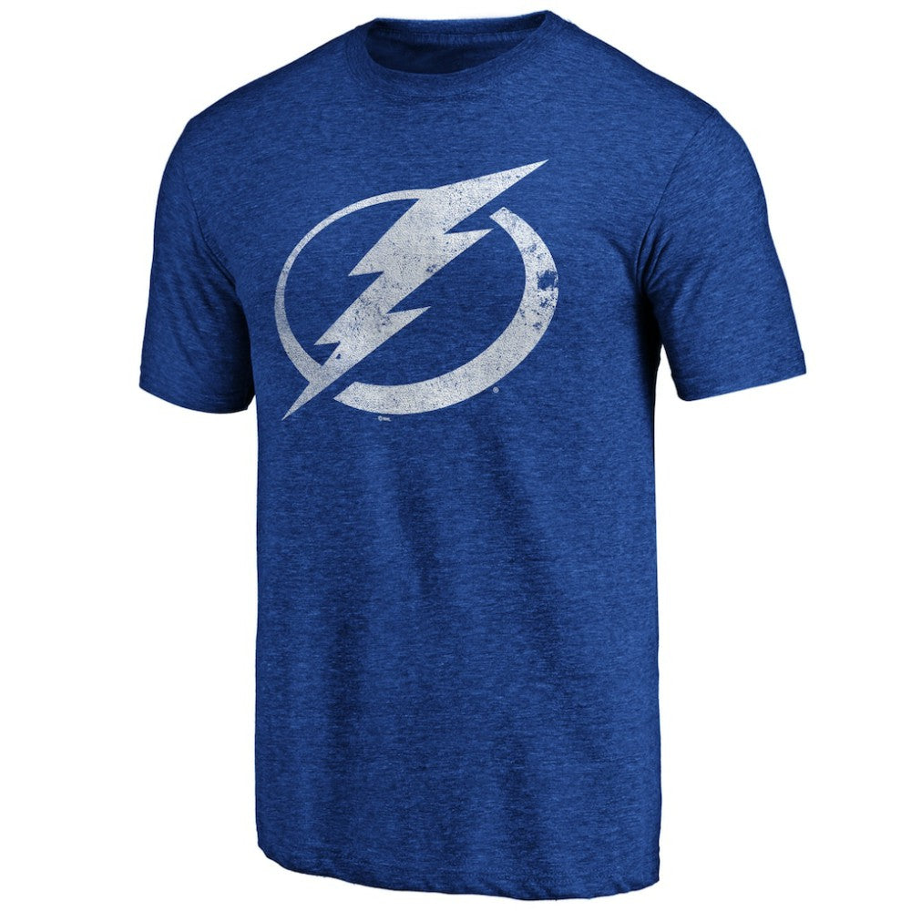 Tampa Bay Lightning Greatest Dad Tri-Blend T-Shirt Blue