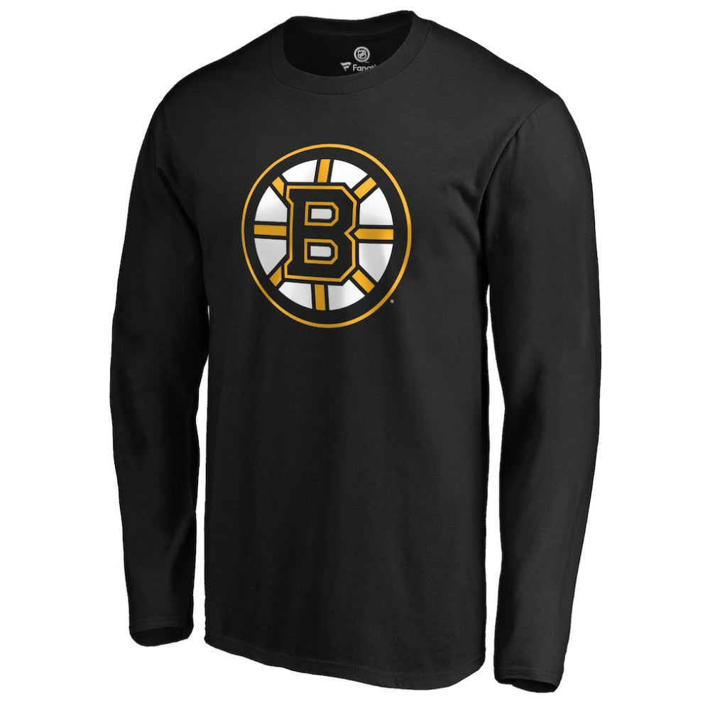 Boston Bruins #1 Dad Long Sleeve T-Shirt Black