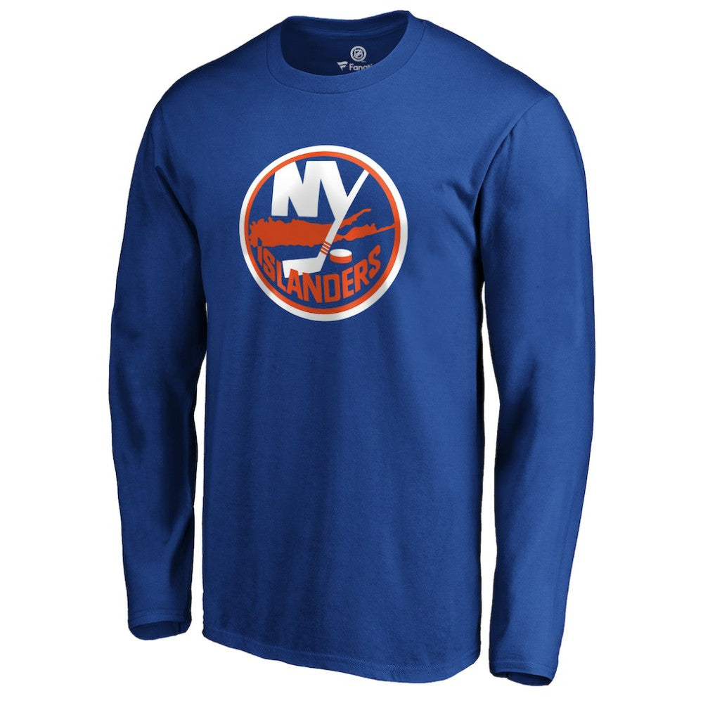 New York Islanders #1 Dad Long Sleeve T-Shirt Royal