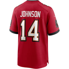 Brad Johnson Tampa Bay Buccaneers Game Retired Player Jersey - Red