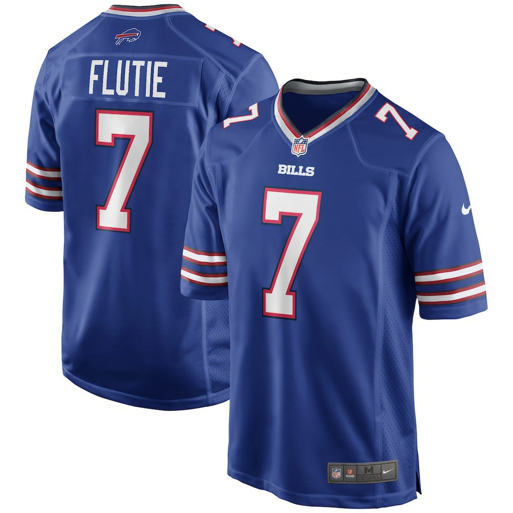 Doug Flutie Buffalo Bills Game Retired Player Jersey - Royal