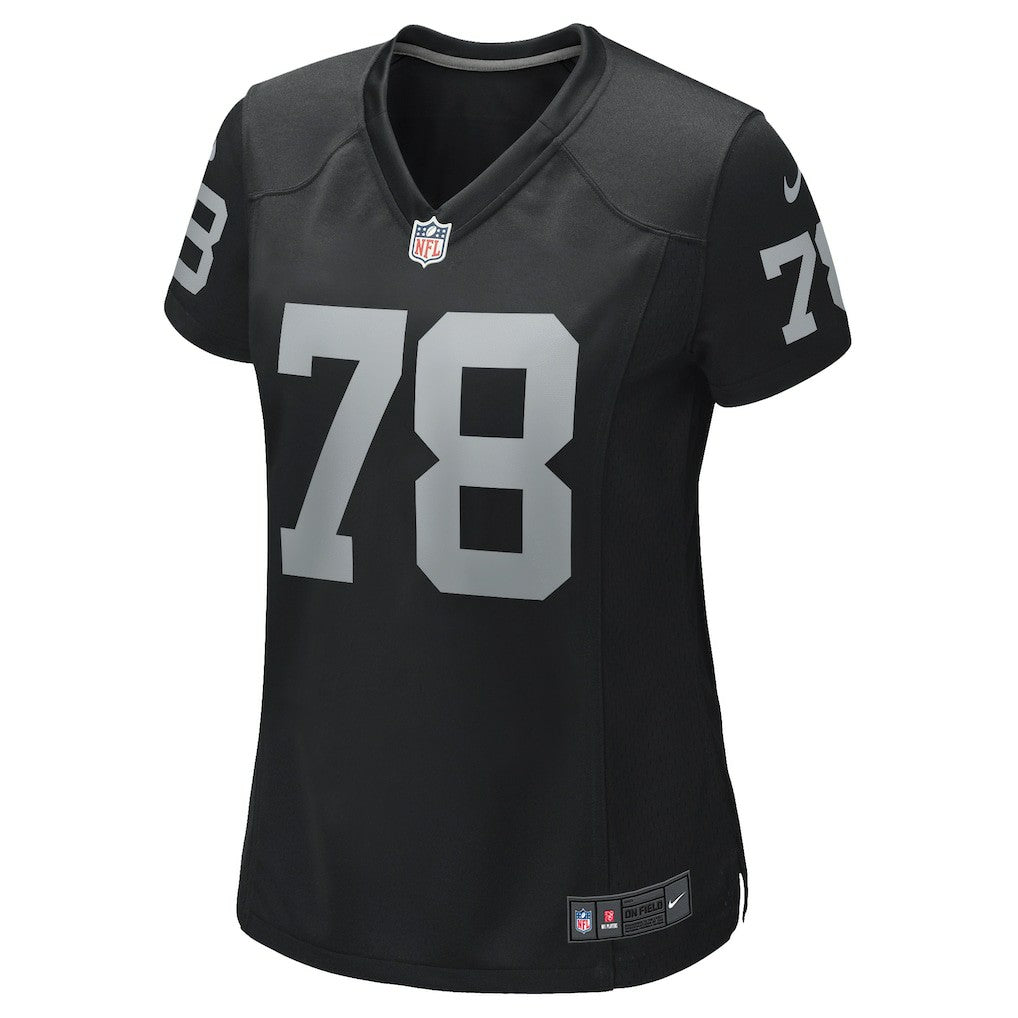 Art Shell Las Vegas Raiders Women's Game Retired Player Jersey - Black