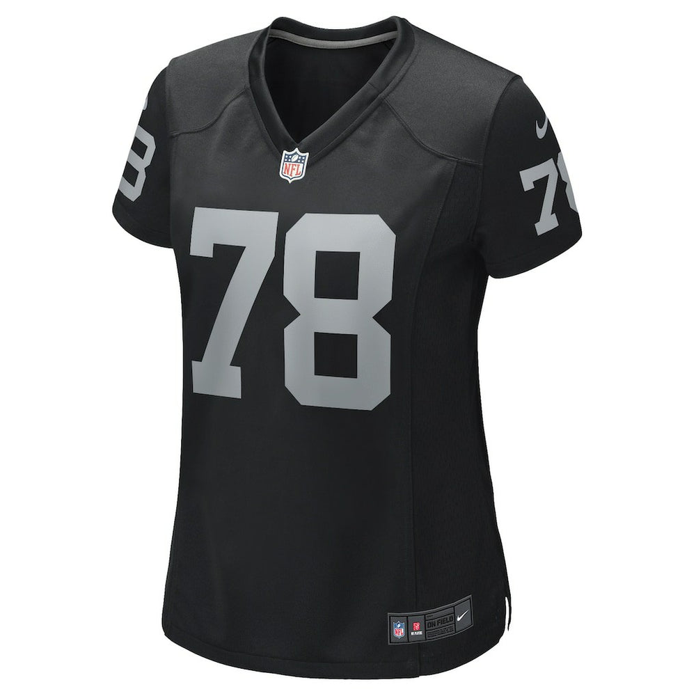 Art Shell Las Vegas Raiders Women's Game Retired Player Jersey - Black