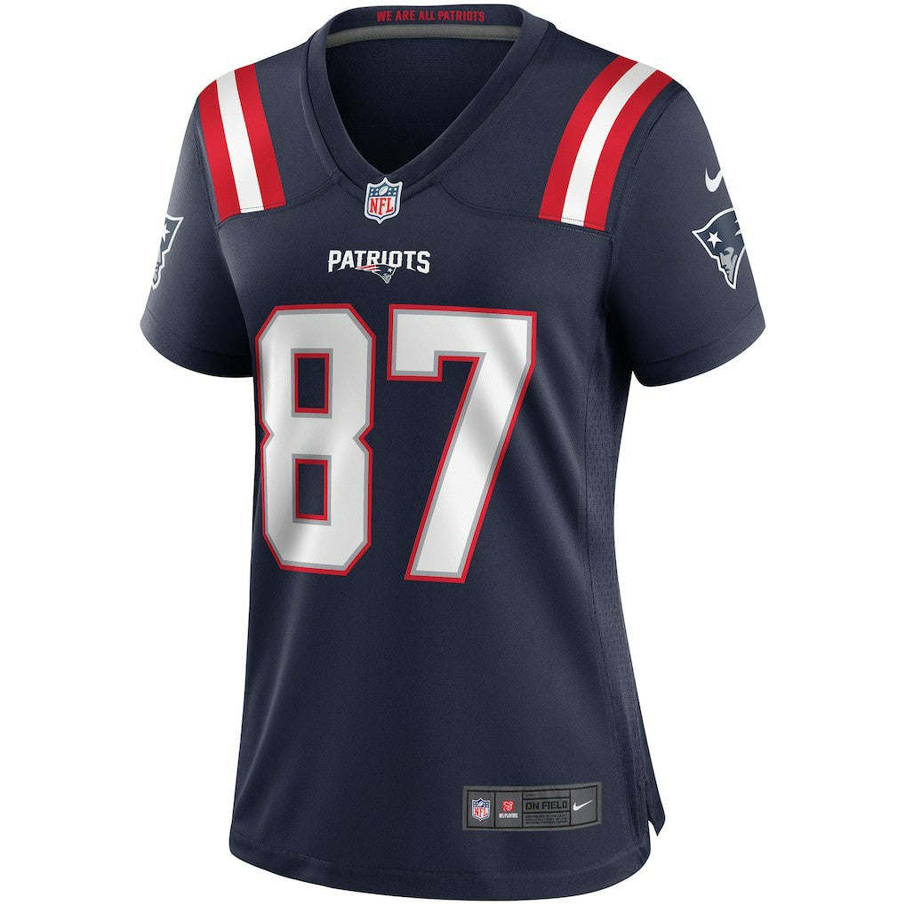 Ben Coates New England Patriots Women's Game Retired Player Jersey - Navy