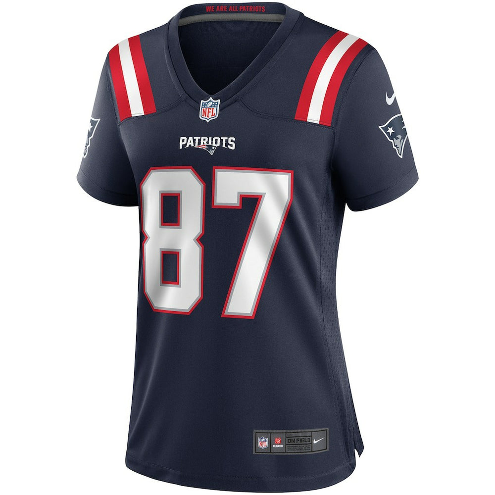 Ben Coates New England Patriots Women's Game Retired Player Jersey - Navy