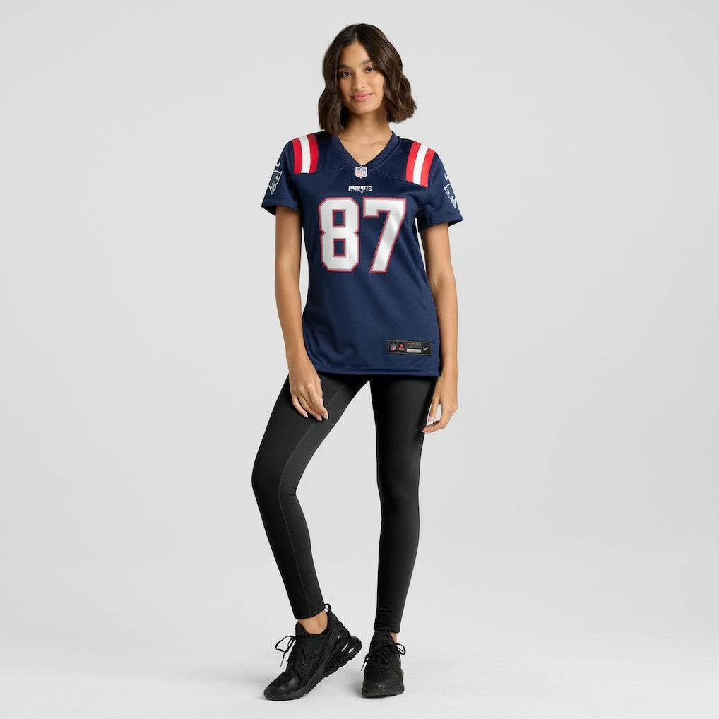 Ben Coates New England Patriots Women's Game Retired Player Jersey - Navy