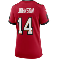 Brad Johnson Tampa Bay Buccaneers Women's Game Retired Player Jersey - Red