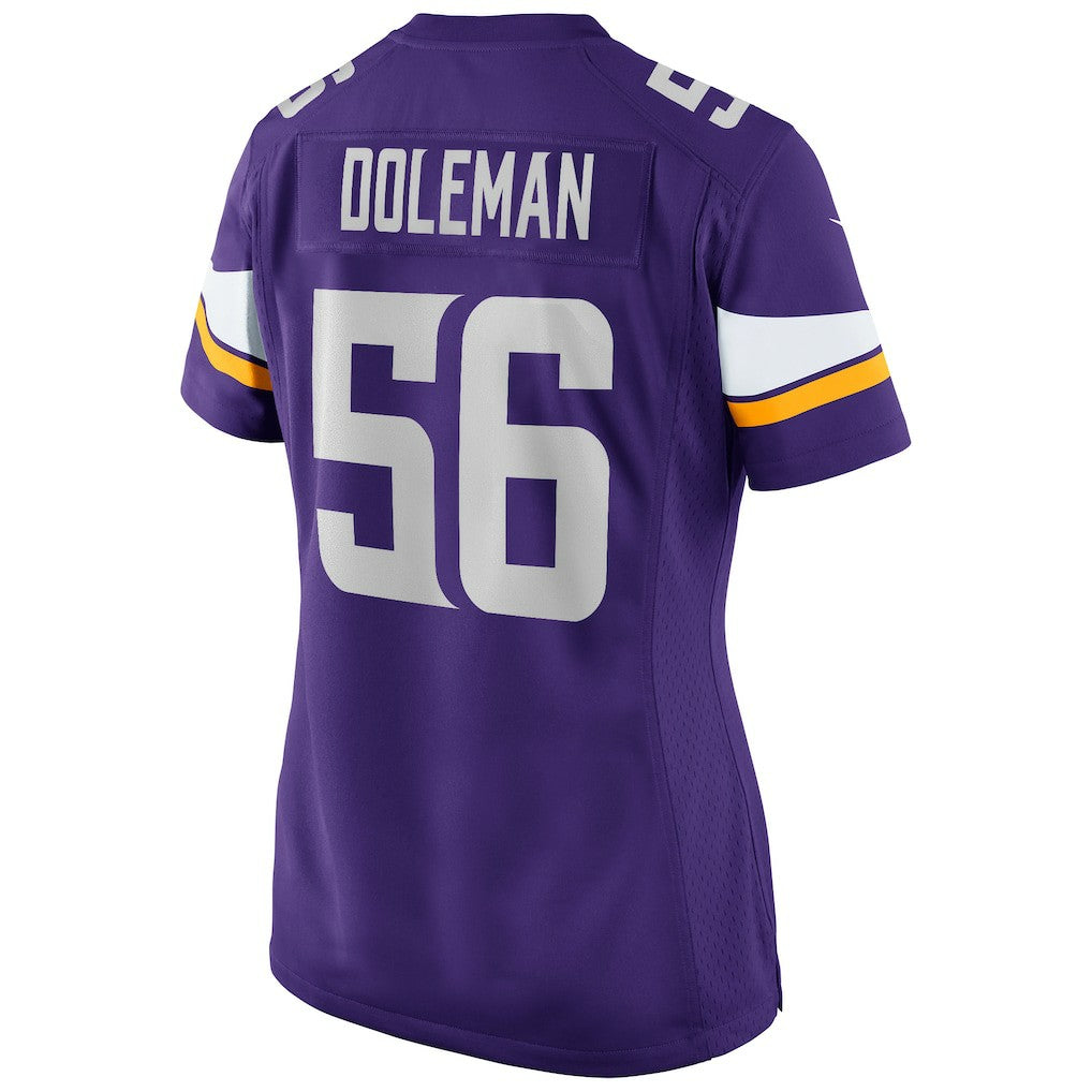 Chris Doleman Minnesota Vikings Women's Game Retired Player Jersey - Purple