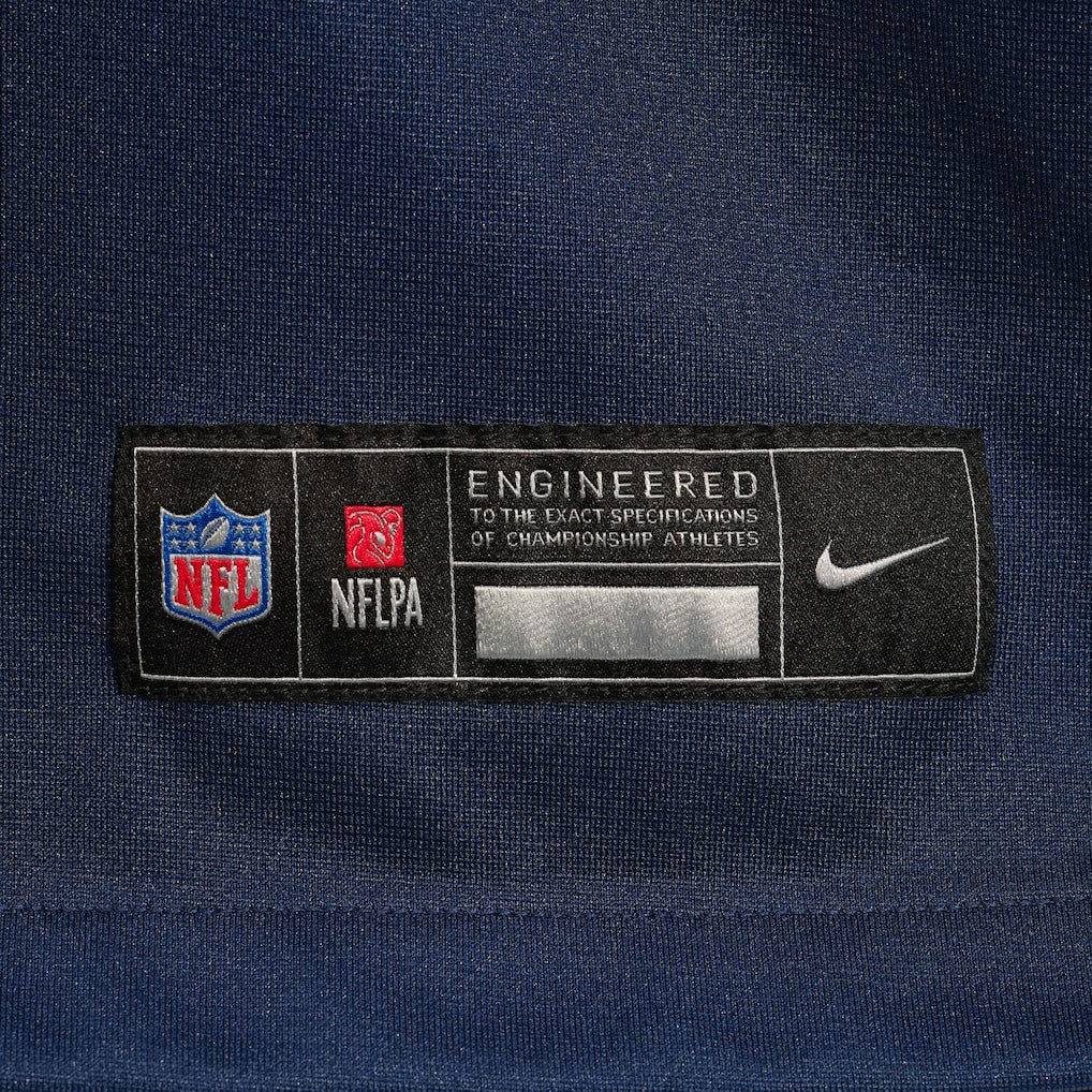 Eddie George Tennessee Titans Game Retired Player Jersey - Navy
