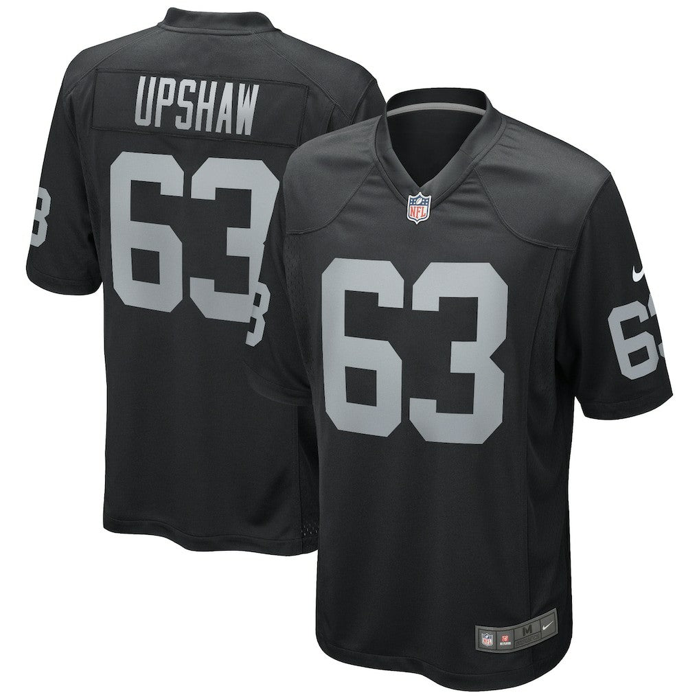 Gene Upshaw Las Vegas Raiders Game Retired Player Jersey - Black