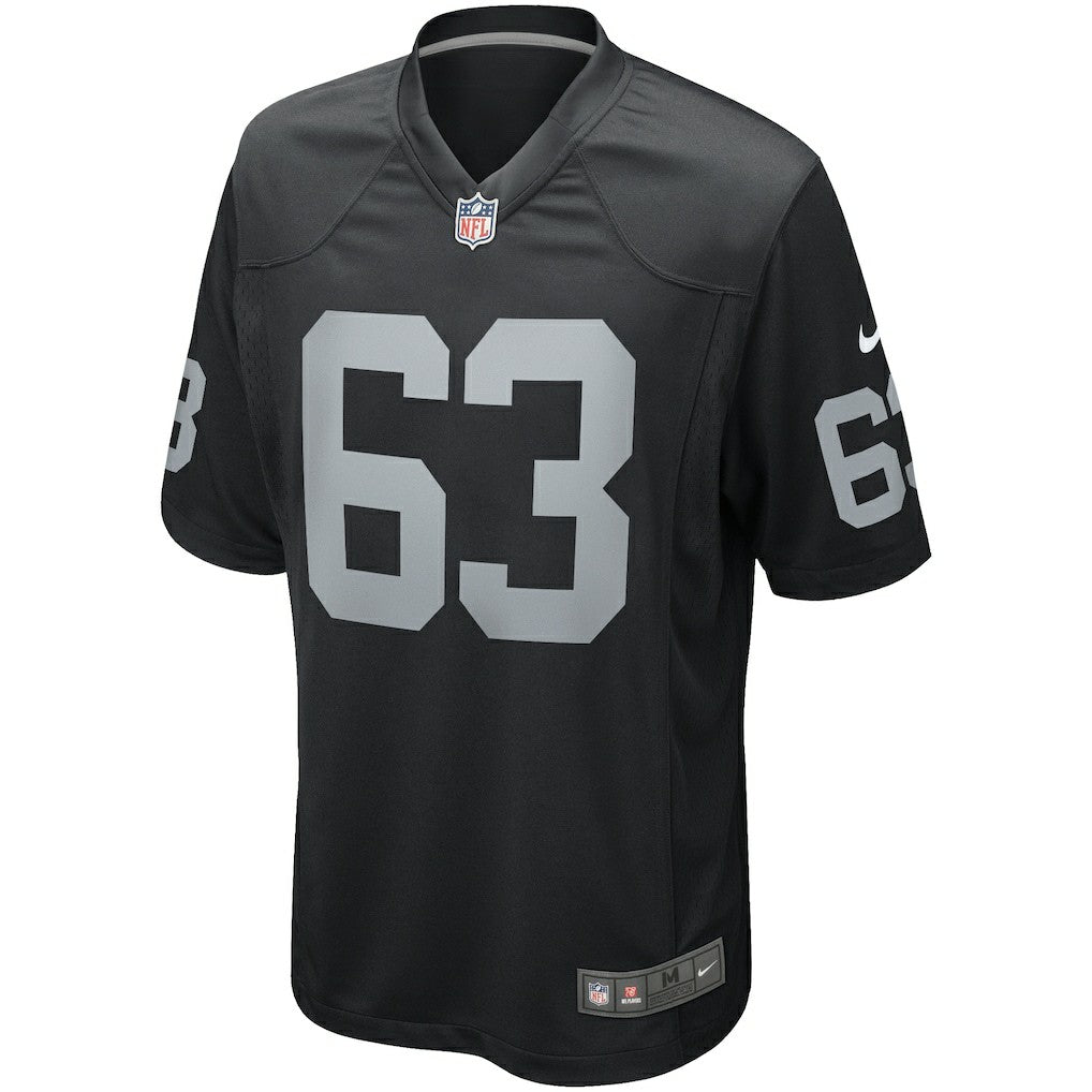 Gene Upshaw Las Vegas Raiders Game Retired Player Jersey - Black
