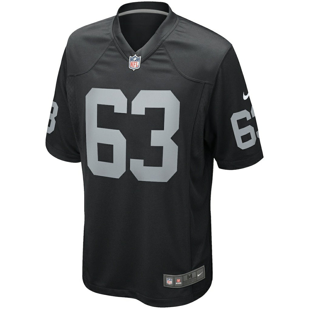 Gene Upshaw Las Vegas Raiders Game Retired Player Jersey - Black