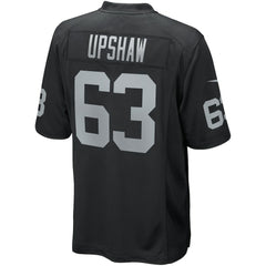 Gene Upshaw Las Vegas Raiders Game Retired Player Jersey - Black