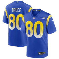 Isaac Bruce Los Angeles Rams Game Retired Player Jersey - Royal