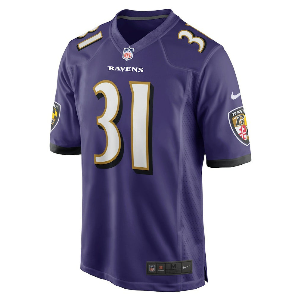 Jamal Lewis Baltimore Ravens Game Retired Player Jersey - Purple