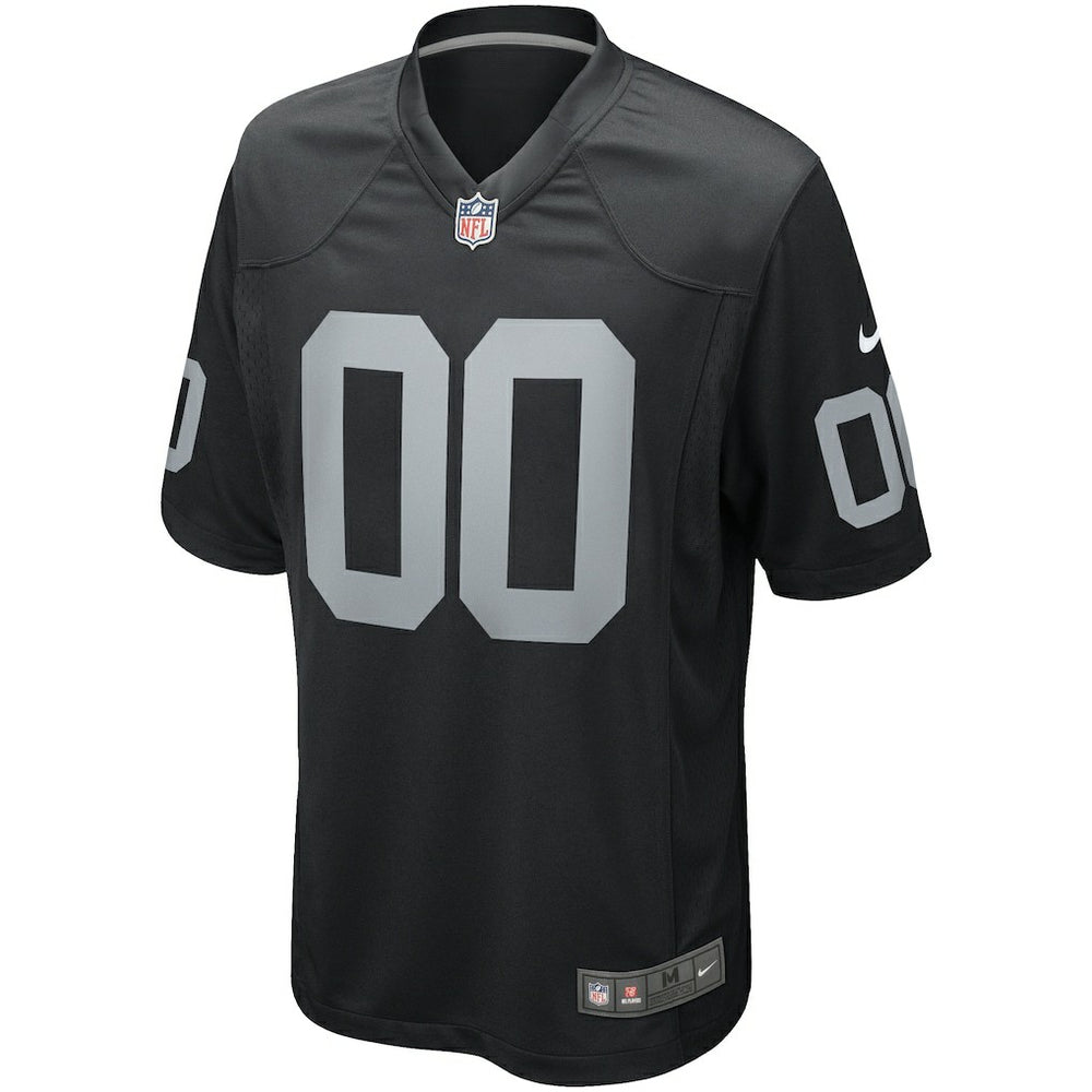 Jim Otto Las Vegas Raiders Game Retired Player Jersey - Black