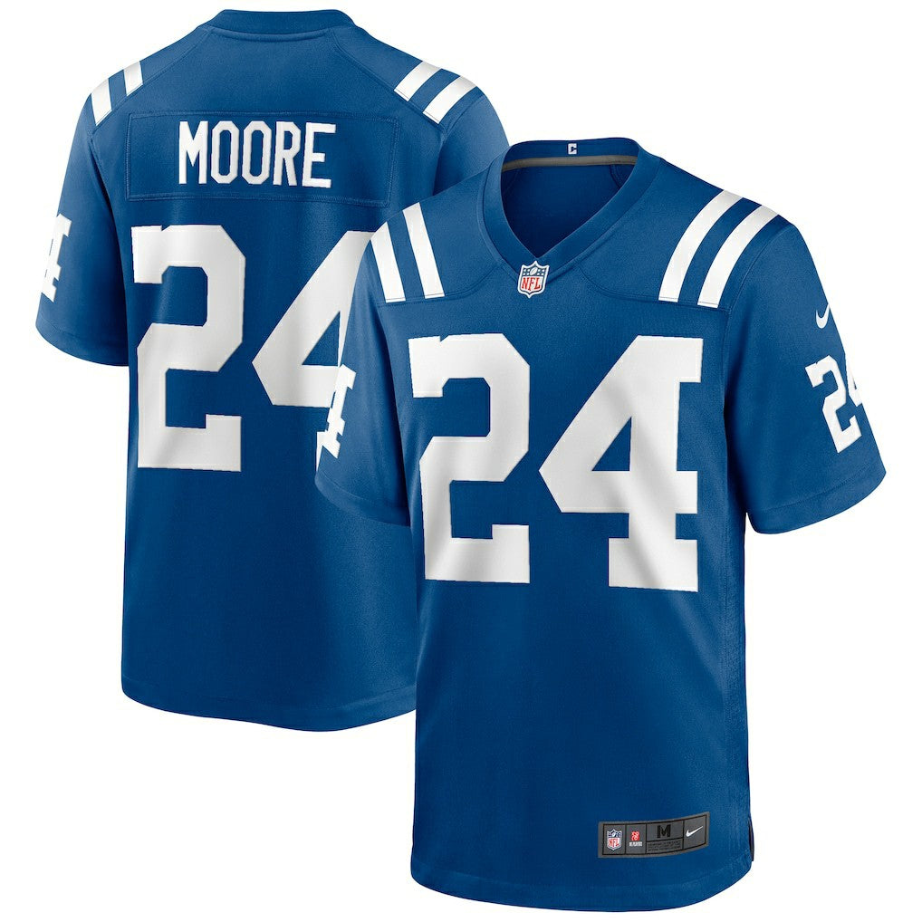 Lenny Moore Indianapolis Colts Game Retired Player Jersey - Royal