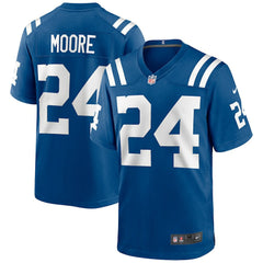 Lenny Moore Indianapolis Colts Game Retired Player Jersey - Royal