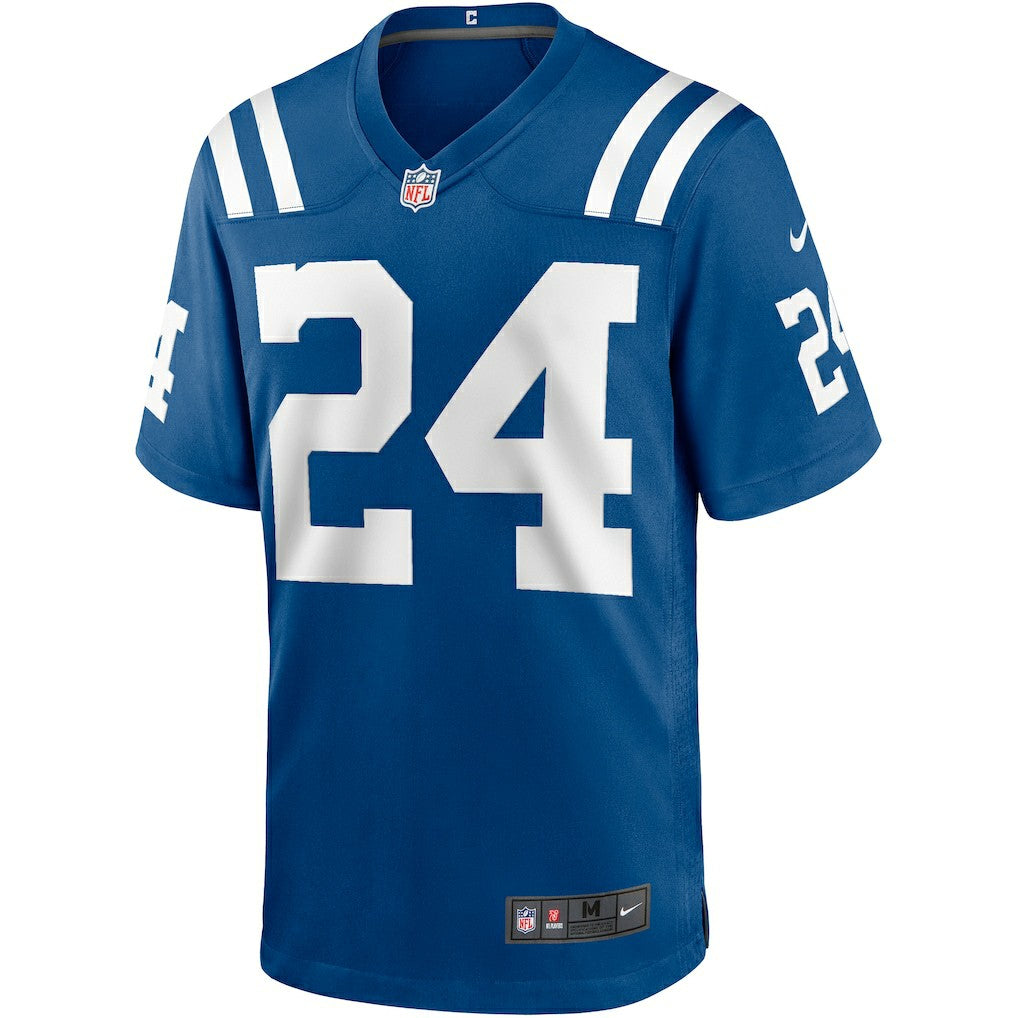 Lenny Moore Indianapolis Colts Game Retired Player Jersey - Royal