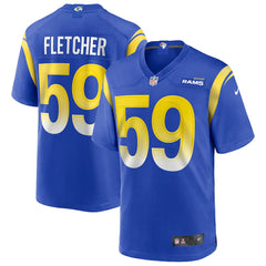 London Fletcher Los Angeles Rams Game Retired Player Jersey - Royal