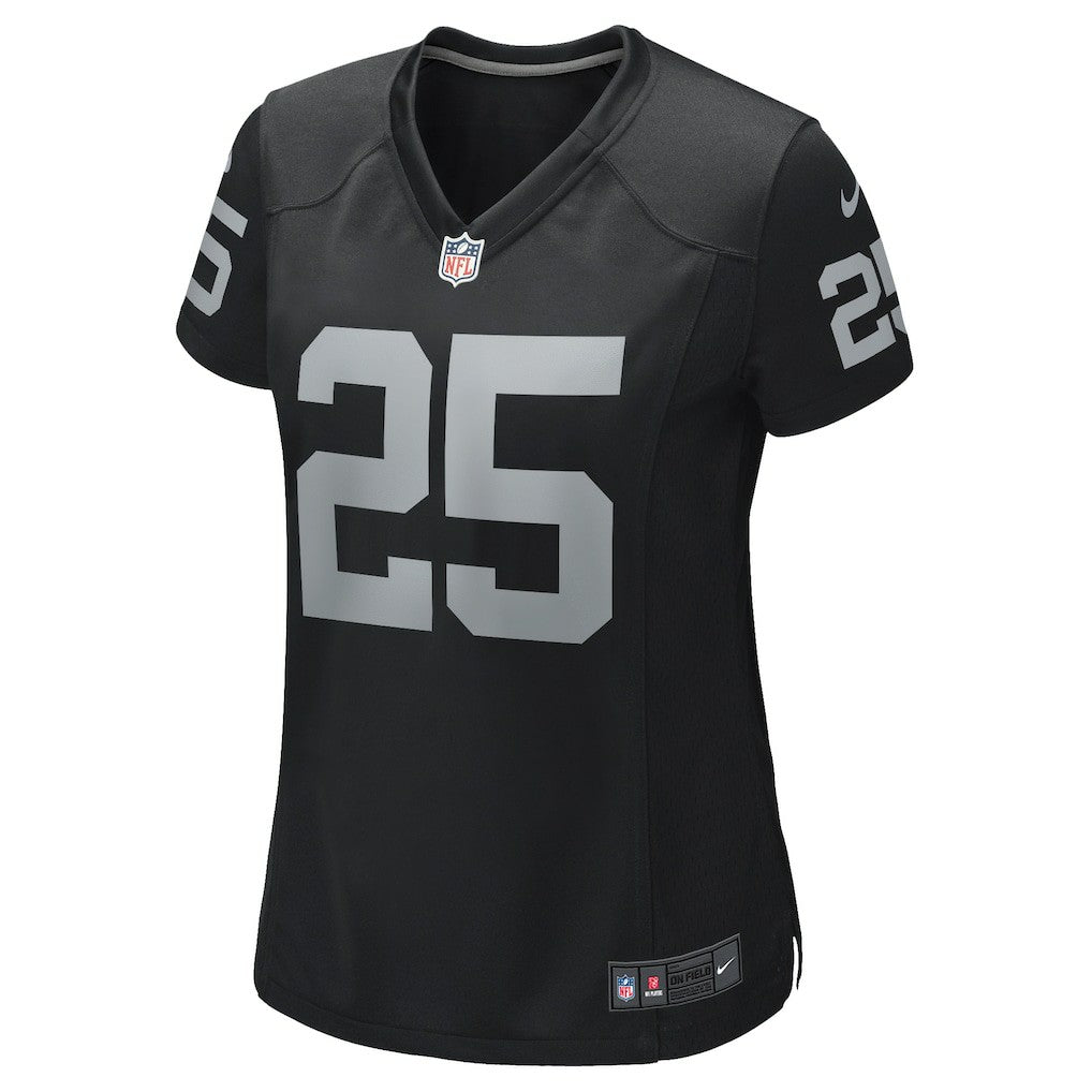Fred Biletnikoff Las Vegas Raiders Women's Game Retired Player Jersey - Black