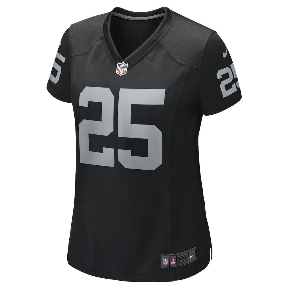 Fred Biletnikoff Las Vegas Raiders Women's Game Retired Player Jersey - Black