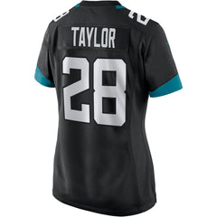 Fred Taylor Jacksonville Jaguars Women's Game Retired Player Jersey - Black